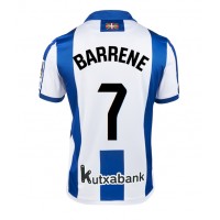 Dres Real Sociedad Ander Barrenetxea #7 Domáci 2024-25 Krátky Rukáv